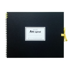 Art Spiral Sketchbook, F3, 8.74″ x 11.26″, Drawing Pad with 24 Sheets of Acid…