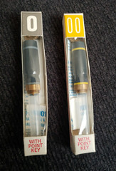 Koh-I-Noor Rapidograph Pen and Pen Tips Lot of 2 – 0 and 00