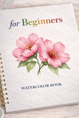 Beginner Watercolor Painting Kit – Includes Paint Set Brush, Flowers Adult Kids