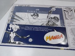 Faber Castell Complete MANGA Drawing Art Starter Kit: Manga Studio Model *NEW*