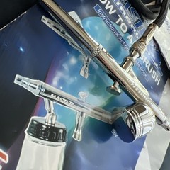 Master Gravity Airbrush Set & 16B Air Compressor Kit Dual-Action Hobby Cake Art