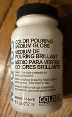 NEW Golden Gloss Pouring Medium – 8oz Acrylic Painting Medium Gel Pour Art Drip