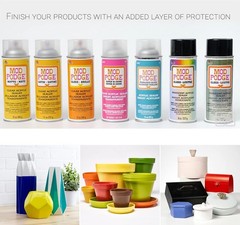 Acrylic Sealer Spray Clear Gloss 12oz Water-Resistant Dries Crystal Clear