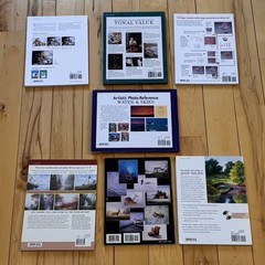 Lot Of 7 Painting How To Books Oil and Acrylics