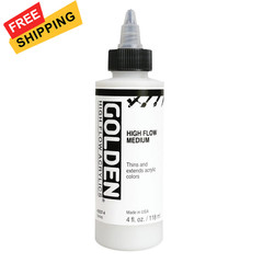 High Flow Medium by GOLDEN, 4 fl. oz. Bottle, 1 Count (Pack of 1), Clear
