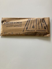 Grumbacher new red sable paint brushes