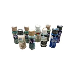 Lot Of 33 Americana FolkArt Acrylic Paint 2oz Mixed Colors New READ