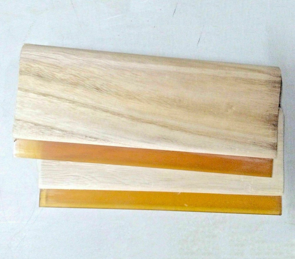 2pcs Excellent 13 inch (33cm) Widen Oiliness Squeegee 75 Durometer USA Stock New
