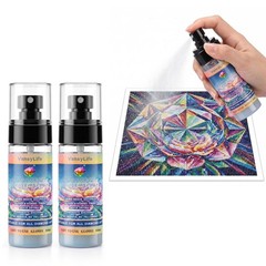 VansyLife Diamond Art Sealer Spray, 30 Minutes Fast Drying, Secure 2 PACK