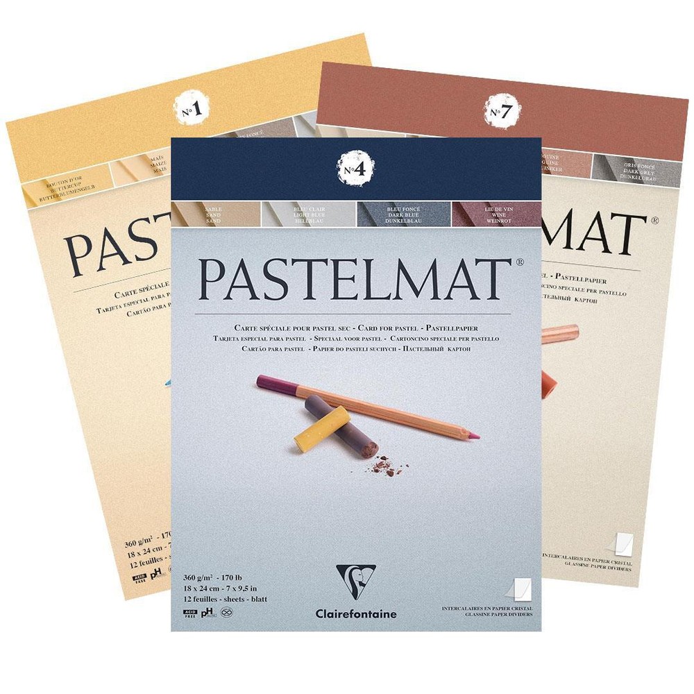Clairefontaine Pastelmat Pastel Pads 18 x 24 cm