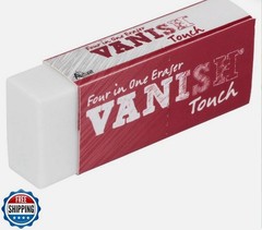 Acurit Vanish Touch Artist Eraser, Latex-Free – Soft, Flexible Pencil Erasers…