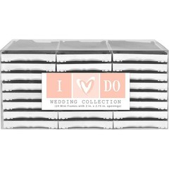 24 Pack Tabletop Easel Frames Place Cards Photos Vertical Horizontal Display New