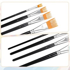 Comb Artist Brush Set, Professional Artist Paintbrushes for Acrylic Painting