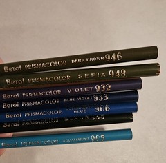 Berol PRISMACOLOR Thick Lead Art Pencil Set 1986 ~ See photos for colors