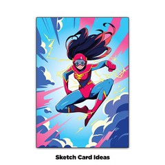 🎨 5 Packs – 18 PT Comic Artist Sketch Cards – Blank Trading/Sketch Cards Paper