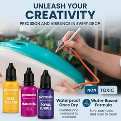 Airbrush Paint, 30 Water-Based, Quick-Drying Colors for Artists & Beginners, …