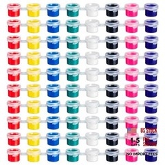 Mini Acrylic Paint Set,80pcs Acrylic Paint Strips for Kids Adults Art & Craft