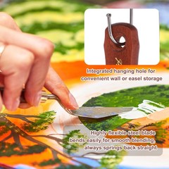 Pack of 1 Large Palette Knife No.3 9.3″ Long Palette Knives