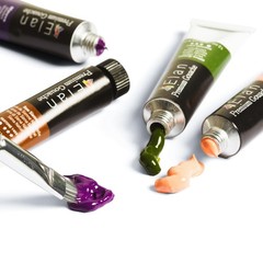 Professional Gouache Paint Set, 24 Rich Colors Gouache Paint Tubes 0.4fl oz, …