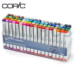 Copic Twin Marker 72 Piece Twin Classic Set A – Artist Markers Anime Comic Manga