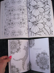 Colouring Book x 2 – Pretty Patterns / Keep Calm and Colour Cats – for Adults