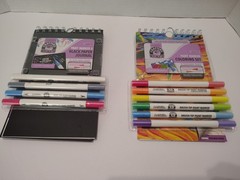 Lot Of 2 Crafters Closet Craft Paint Marker Coloring Set And Paint Marker And…