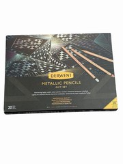 Derwent 20th Anniversary Limited Edition Metallic Pencils Set 20 Shimmery Colour