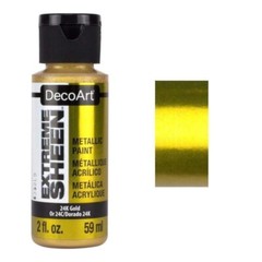 DecoArt Extreme Sheen Metallic Paint 2oz – 24K GOLD