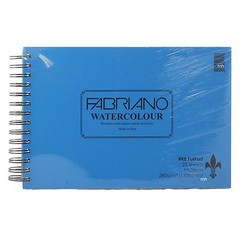 RKB FAT Pad 19 X 28cm Fabriano watercolour paper 280gsm (not) 25 sheets artists