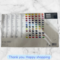 Liquitex BASICS Acrylic Assorted Colors Set of 72, 22ml Tubes BRAND NEW SEALED