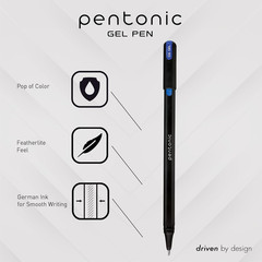 Pentonic Gel Pens, 36 Count, 36 Assorted Colors (Assorted Color, Neon, Pastel &