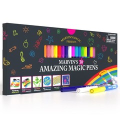 Marvin’s Magic – Amazing Magic Pens – Colour Changing Magic Colouring Pens Set –