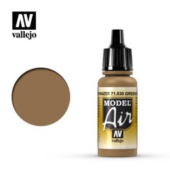 Vallejo 71030 Model Air Brown Green Acrylic Paint 17ml – US