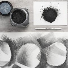 Cretacolor Graphite Powder, 150 gram 1 Count (Pack of 1),