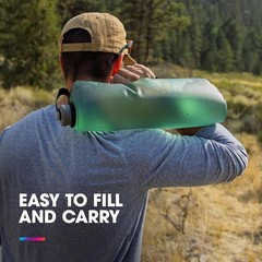 Collapsible Camping Water Storage (4L) – BPA & PVC Free, Hydration Reservoir Bag