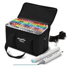 120 Colors Alcohol Markers, Dual Tip Permanent Art Marker For Adults, Alcohol…