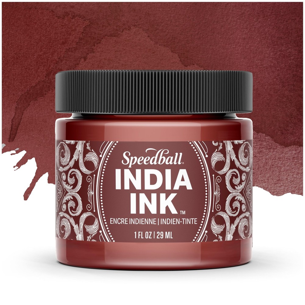 Speedball India Ink, Brown Quartz, 1-Ounce Office Product