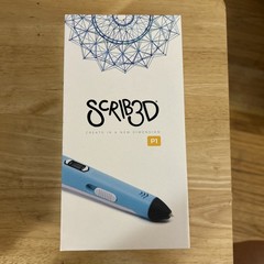 Scrib3D P1 – 3D Printing Pen Blue Scrib 3D – New Sealed in Box Y0297