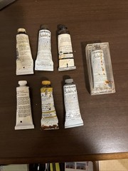 Grumbacher 37 ml Oil Paint Lot Of 7 Earth Tone (197ME)