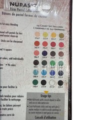 Prismacolor Premier Nupastel Firm Pastel Color Sticks 24-Count Set For Artists