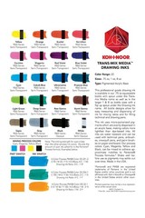 Translucent Mix Media Pigment-Based Drawing Ink 0.75 Oz Bottle Black