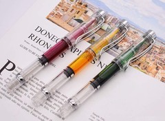 3PCS Yongsheng 3009 Piston-Filled flexible Brush Tip Fountain Pen Fine to Bro…