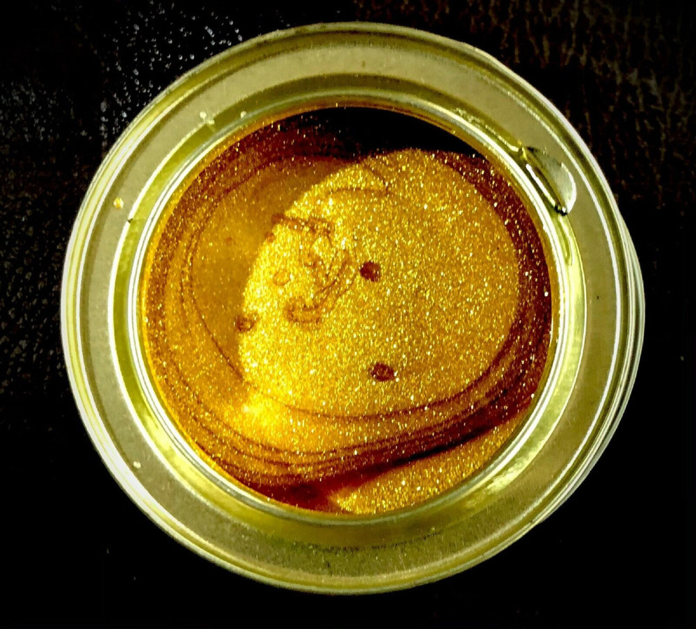 100 200 500ml 24k glitter gold paint, Extremely lovely solvent based