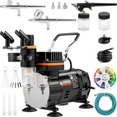 New Vevor Expert Airbrush Kit with Compressor Multi-Use Dual-Action for Art