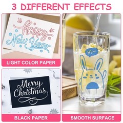 Glitter Markers Outline Pens Metallic: 48 1 Count (Pack of 48), 48 Colors