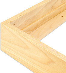 Maple Floating Frame 18″x24″ for Canvas & Artwork – Thin Style, 1.5″ Depth