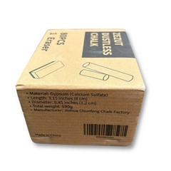 ZEZUT White Chalk 80PCS, Low Dust Chalks Stick 1 Count (Pack of 80)