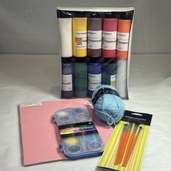 K12 EARLY AMERICAN Art Course Kit Homeschool Yarn Construction Paper