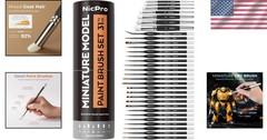 Ultimate 31PCS Paint Brush Set for Miniature Painting