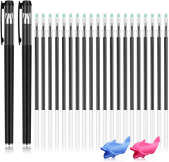 Grooved Book Magic Pens for Kids Disappearing Ink Pens and Reusable Grooved Hand